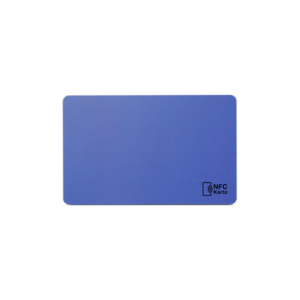 Light Blue NFC Κάρτα – Laser Engraved (PVC)